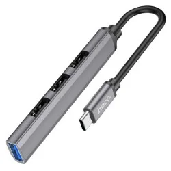 HOCO HB26 4 in 1 Converter Type-C Male naar USB3.0+USB2.0 HOCO HB26 4 in 1 Converter Type-C Male naar USB3.0+USB2.0