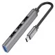 HOCO HB26 4 in 1 Converter Type-C Male to USB 3.0 + USB 2.0 HOCO HB26 4 in 1 Converter Type-C Male to USB 3.0 + USB 2.0