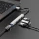 HOCO HB26 4 in 1 Converter Type-C Male to USB 3.0 + USB 2.0 HOCO HB26 4 in 1 Converter Type-C Male to USB 3.0 + USB 2.0