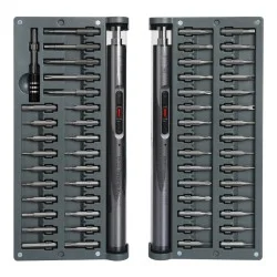 Kaisi K-D355 55 in 1 Rechargeable Electric Screwdriver Set with Bits and Magnetic Mat Kaisi K-D355 55 in 1 Rechargeable Electric Screwdriver Set with Bits and Magnetic Mat