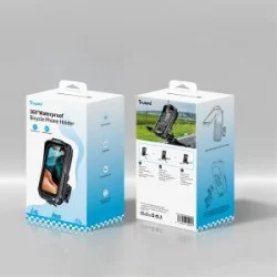 TRUSMI LP21-02 Motorcycle/Bicycle Waterproof Phone Holder Black TRUSMI LP21-02 Motorcycle/Bicycle Waterproof Phone Holder Black