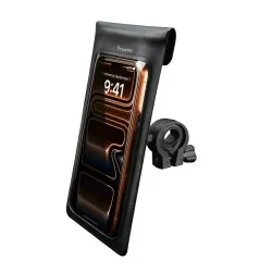 Trusmi Waterproof Phone Mount Bike Phone Holder Black 