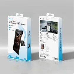 Trusmi Waterproof Phone Mount Bike Phone Holder Black 