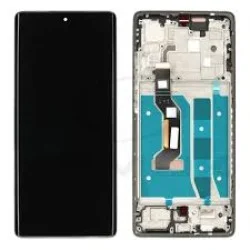 Écran + numériseur + châssis pour Motorola Moto G85 (XT2427-3) 5D68C24854 - Gris urbain