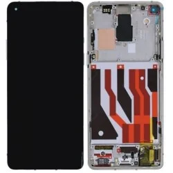 OnePlus 8 IN2010-Display Complete + Frame- Silver 