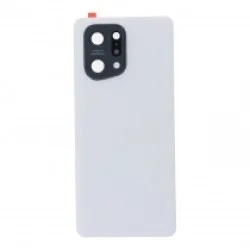 Oppo Find X5 (CPH2307) Battery Cover With Lens- White