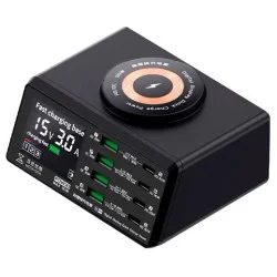 Qianli Digital Display Wireless Charging Magical Desktop Power Supply