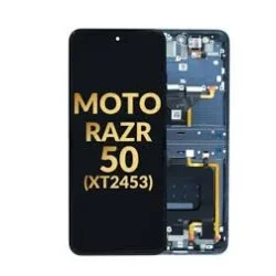 Motorla Razr 50 (5G) XT2453-1 Display + Digitizer + Frame 5D68C24806- Black