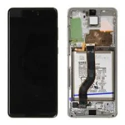 Samsung Galaxy S20 SM-G980F/ S20 5G SM-G981F Display Complete + Battery A Grade Pulled- Black