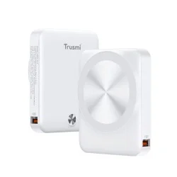 Trusmi PD22.5W Ultra Mini Magnatic Wireless Powerbank 10000mAh - White 