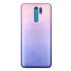 Tapa de batería con lente para Xiaomi Redmi 9 - Rosa y azul