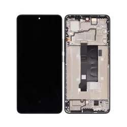 Xiaomi Redmi Note 13 Pro 5G (2312DRA50C/2312CRAD3C) Écran + Numériseur + Cadre - Noir 