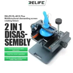 RELIFE RL-601S Plus Multifunctional dismantling screen rotating fixture with RL-083 External suction cup