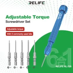RELIFE RL-725 6-in-1 adjustable torque screwdriver set RELIFE RL-725 6-in-1 adjustable torque screwdriver set