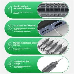 RELIFE RL-730A 5PCS Screwdriver Strong Magnetic Suction RELIFE RL-730A 5PCS Screwdriver Strong Magnetic Suction