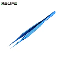 Relife RT-11C Precision Pointed Titanium Tweezer