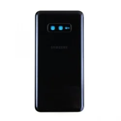 Samsung Galaxy S10E SM-G970F Akkudeckel gezogen – Schwarz Samsung Galaxy S10E SM-G970F Akkudeckel gezogen – Schwarz