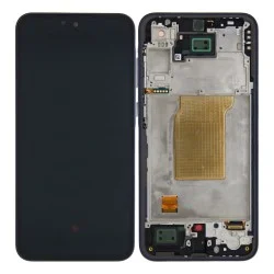 Écran + numériseur + cadre Samsung Galaxy A35 5G SM-A356B GH82-34221A - Bleu marine (assemblé)