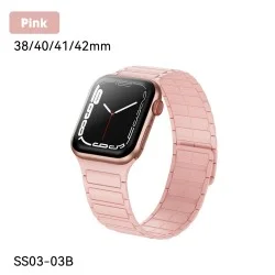 Trusmi Magnetic Smart Watch Band 42/44/45/46/49MM- Pink