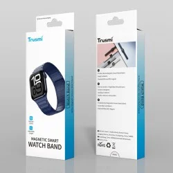 Trusmi Magnetic Smart Watch Band 42/44/45/46MM- Black