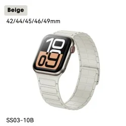 Trusmi Magnetic Smart Watch Band 42/44/45/46/49MM- Beige