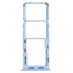 Samsung Galaxy A13 4G SIM-/MicroSD-Halterung – Blau