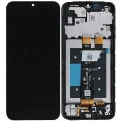Samsung Galaxy A14 5G SM-A146B Display + Digitizer + Rahmen GH82-30658A (Nicht-EU) – Schwarz