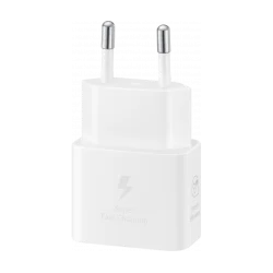 Samsung Wall Charger, 25W, 3A, 1 X USB-C, White EP-T2510NWEGEU