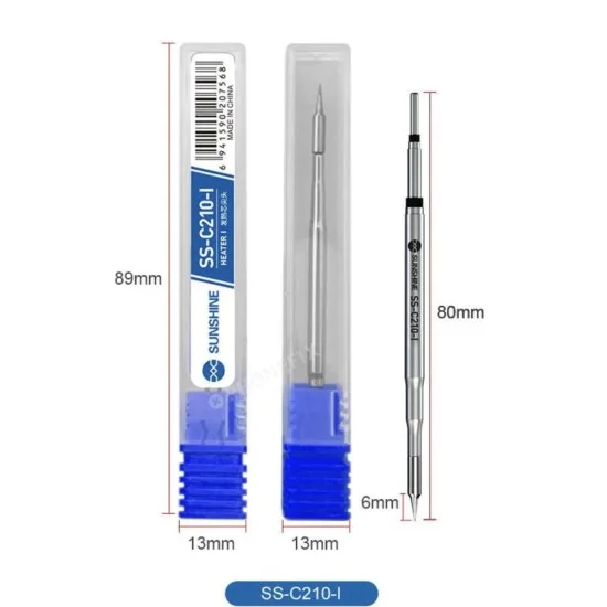 Sunshine GVM Soldering Tip C210-I for JBC Welding
