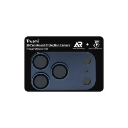 Trusmi Integrated Armor Metal Lens Protector For iPhone 17 Pro- Blue