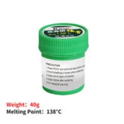 Kaisi Soldering Paste- Flux Lead-free Tin Paste 138℃ Meteling Point Welding Flux For PCB CUP LED Rework Tools Kaisi Soldering Paste- Flux Lead-free Tin Paste 138℃ Meteling Point Welding Flux For PCB CUP LED Rework Tools