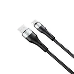 Trusmi 3A USB-A To USB-C Sillicone Cable 2M- Black