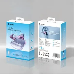 Trusmi Clip-One Bluetooth Wireless Headset - Purple Trusmi Clip-One Bluetooth Wireless Headset - Purple