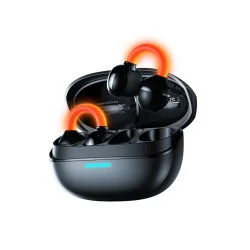 Trusmi OWS Clip-on Illuminated Wireless Earphone- Black