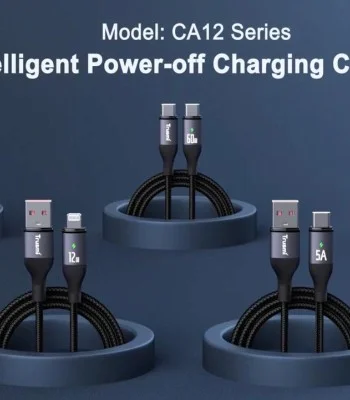 Trusmi CA12 Smart Power off Alluminum Alloy Braided Cable