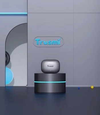Trusmi ENC Zinc Alloy Metal Wireless Earphone