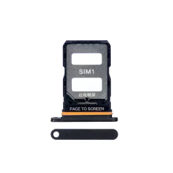 Xiaomi Redmi Note 12 Pro Plus (22101316UG) Sim Halter - Schwarz