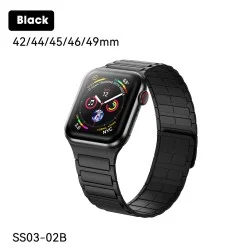 Trusmi Magnetic Silicone Watch Band 42/44/45/46/49MM- Blue