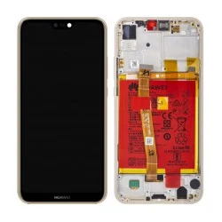 Huawei P20 Lite ANE-LX1- LCD Display Module + Battery- Gold