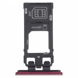 Sony Xperia 5 J8210/ J8270-Sim Holder- Red Sony Xperia 5 J8210/ J8270-Sim Holder- Red