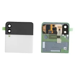 Samsung Galaxy Z Flip 3 SM-F711B Outer LCD Display + Touchscreen GH97-26773F- White Samsung Galaxy Z Flip 3 SM-F711B Outer LCD Display + Touchscreen GH97-26773F- White