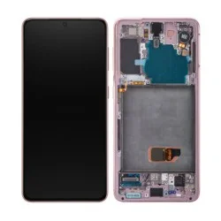 Samsung Galaxy S21 5G SM-G991B Displaymodul - Rosa