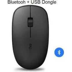 Rapoo Wirless Mouse 2.4ghz Dark Grey M200G