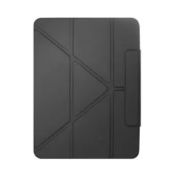Trusmi Foldable Tablet Case For iPad Pad Air 13 inch (2024), iPad Pro 12.9 inch (2018, 2020, 2021, 2022) Black