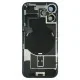 For iPhone 17 Back Glass + Original NFC/Flashlight Flex- Black For iPhone 17 Back Glass + Original NFC/Flashlight Flex- Black