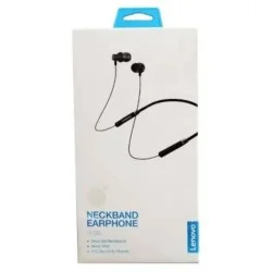 Lenovo HE05 Draadloze Headset Nekband Oordopjes Oortjes Bluetooth 5.0 Stereo voor Sport en Magnetische Oortjes - Zwart Lenovo HE05 Draadloze Headset Nekband Oordopjes Oortjes Bluetooth 5.0 Stereo voor Sport en Magnetische Oortjes - Zwart