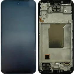 Samsung Galaxy M35 SM-M356B Display + Digitizer + Rahmen GH82-35001A – Schwarz