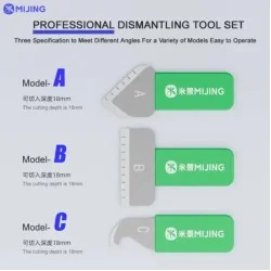 MiJing S3 Toothed Multi-Purpose Opening Blade for Mobile Curved Edge lcd MiJing S3 Toothed Multi-Purpose Opening Blade for Mobile Curved Edge lcd