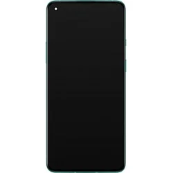 OnePlus 8T (KB2003) Display + Digitizer + Frame + Battery Pulled (Grade B)- Green