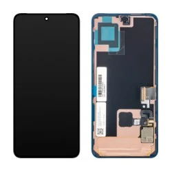 Google Pixel 8 (G9BQD/GKWS6) Display + Digitizer + Frame + Fingerprint- Black
